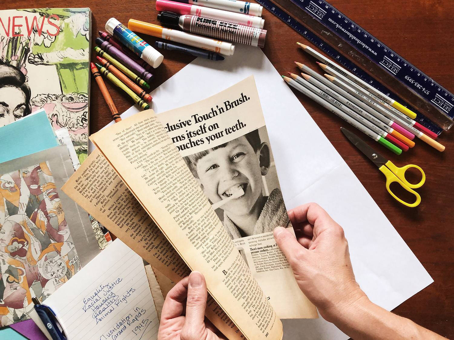 Image of a newspaper article